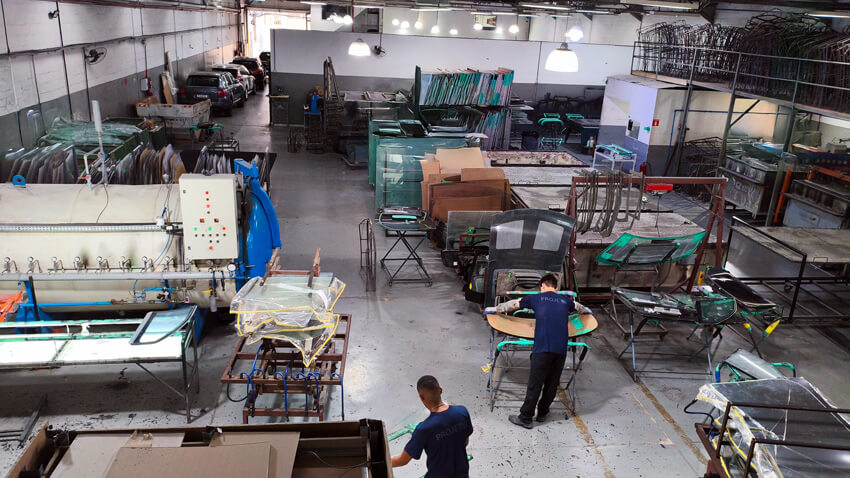 Projétil Vidros de Segurança