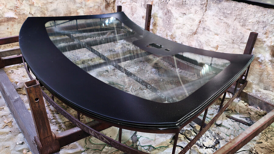 Fabricação de vidro blindado - Curvatura