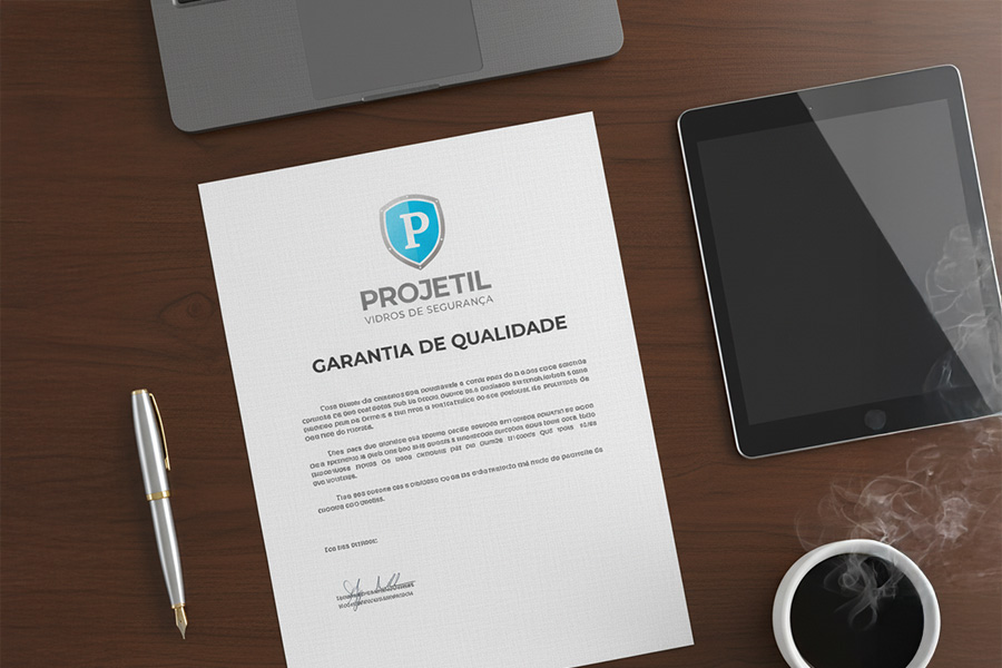 Projétil Vidros - Garantia